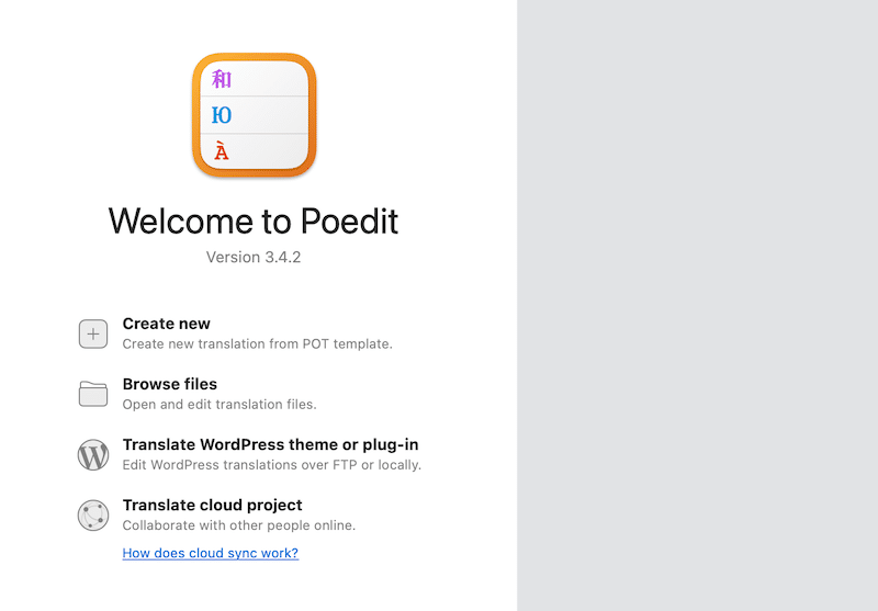 The Poedit App