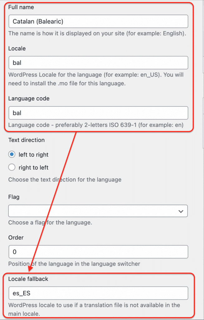 Using locale fallback