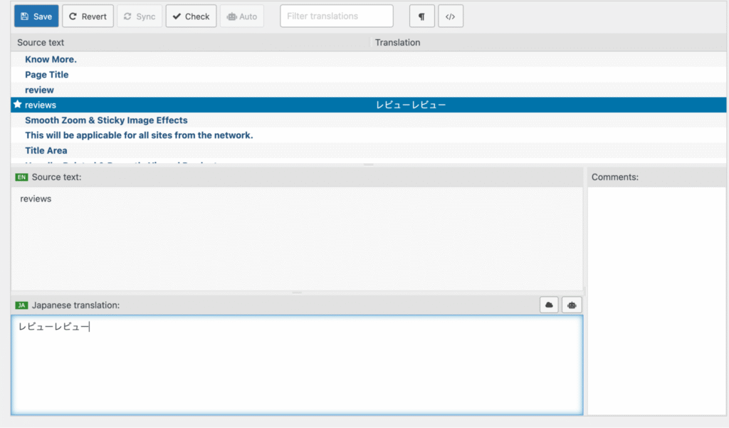Translate your content